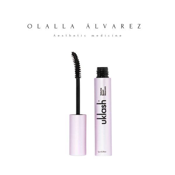 UKLASH Volume Boost Mascara Extra Schwarz – Wasserabweisend, Vegan, Mit Keratin & Vitamin E Für Volumen & Locken